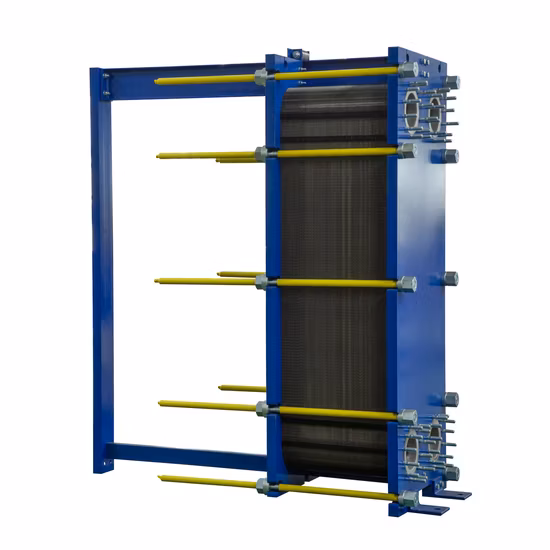 Gl13 SS304/SS316L/Titanium/Smo254/C276 Plate to Plate Heat Exchanger Spare Parts with Good Price