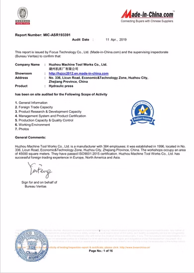 Prensa hidráulica de cuatro columnas HJS32-400