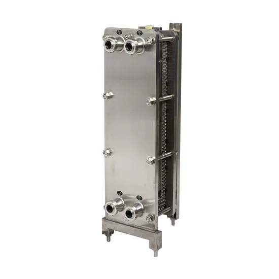 Intercambiador de calor de placa de junta de acero inoxidable 304/316L de grado alimenticio personalizado
