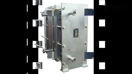 Intercambiador de calor de placa de junta para enfriamiento de leche/jugo de producto final